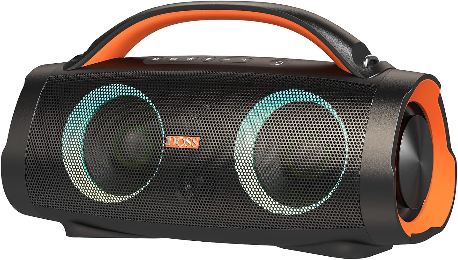 DOSS Extreme Boom+ Bluetooth Speaker with 100W Stereo Sound, Rich Bass, IPX6 Wat...