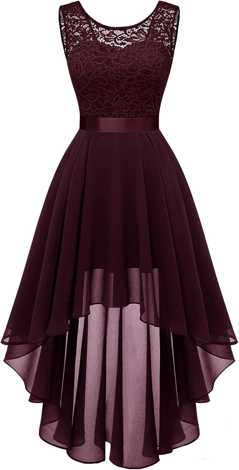 BeryLove Cocktail Homecoming Dresses 2024 Formal Wedding Guest Dresses Sleeveles...