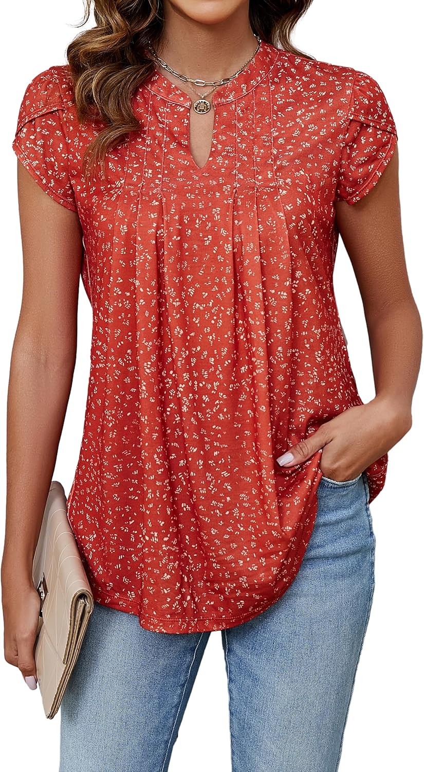 Blooming Jelly Women's Tunic Tops, Special Summer Dressy Casual Blouses, Unique...