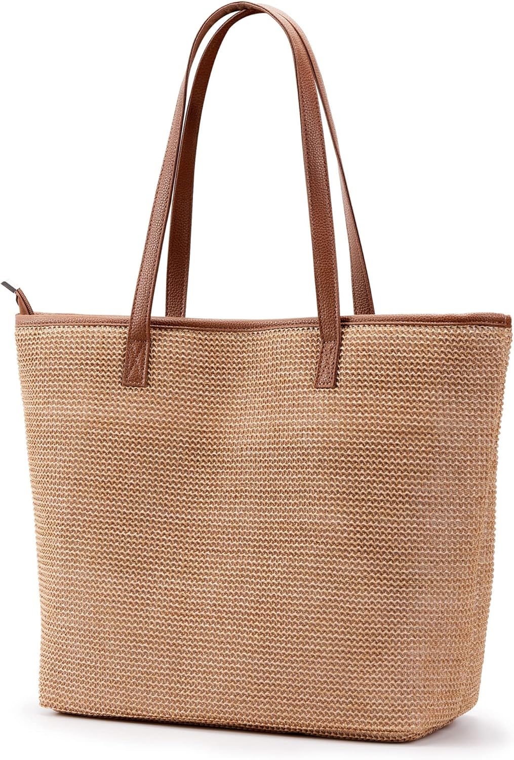 KALIDI Large Floral Tote Bag Beach Bag Water-resistant Handbags Shoulder Bags wi...