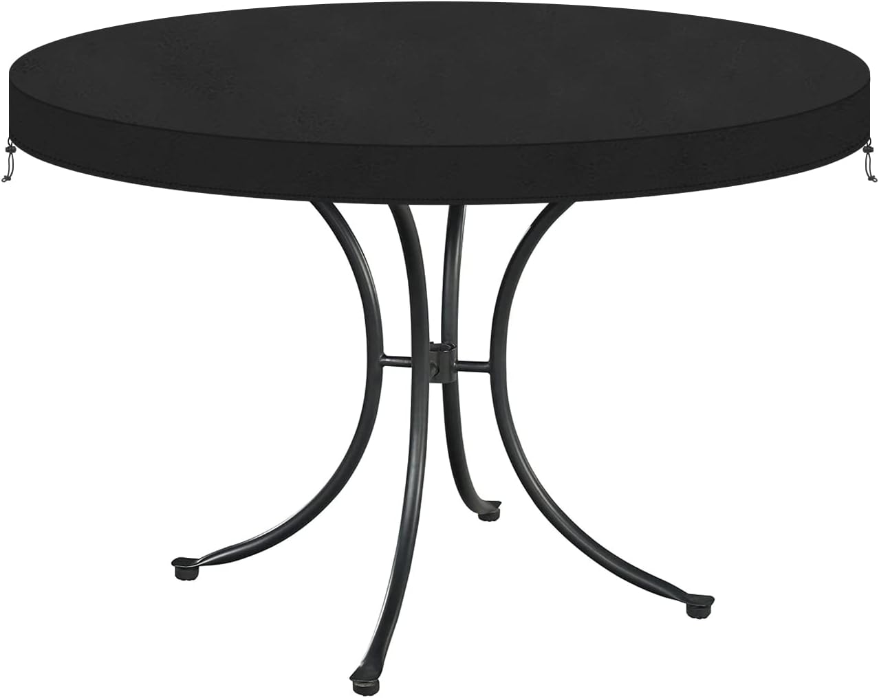 VANSHEIM Garden Table Top Cover Round Table Cover Outdoor Circular Table Cover W...