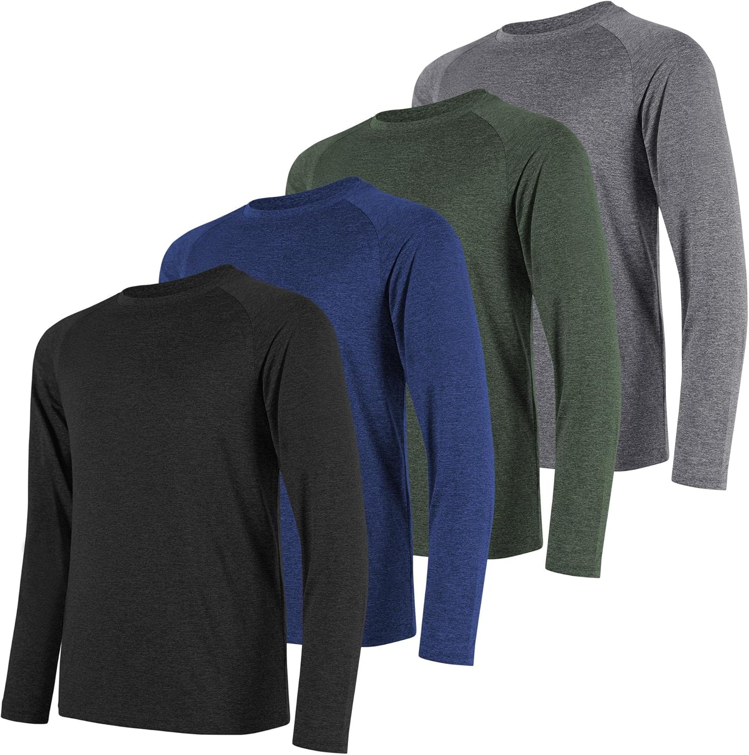 MCPORO Long Sleeve Shirts, Special Quick Dry Shirts for Men, Innovative Moisture...
