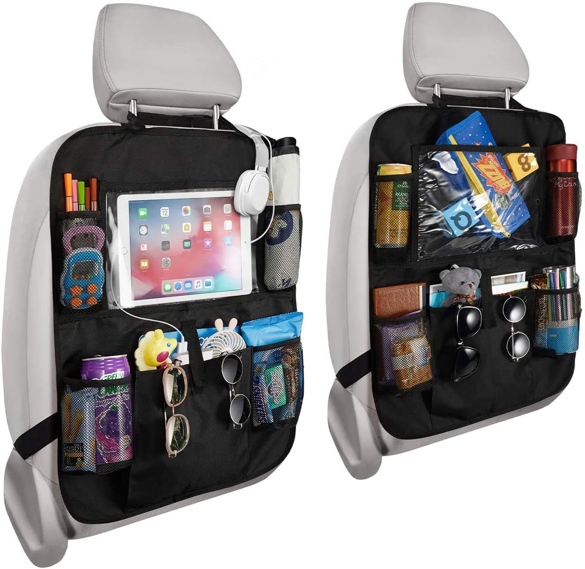 RIGHTWELL Car Seat Organiser, Special Back Seat Protector for Kids, Innovative C...