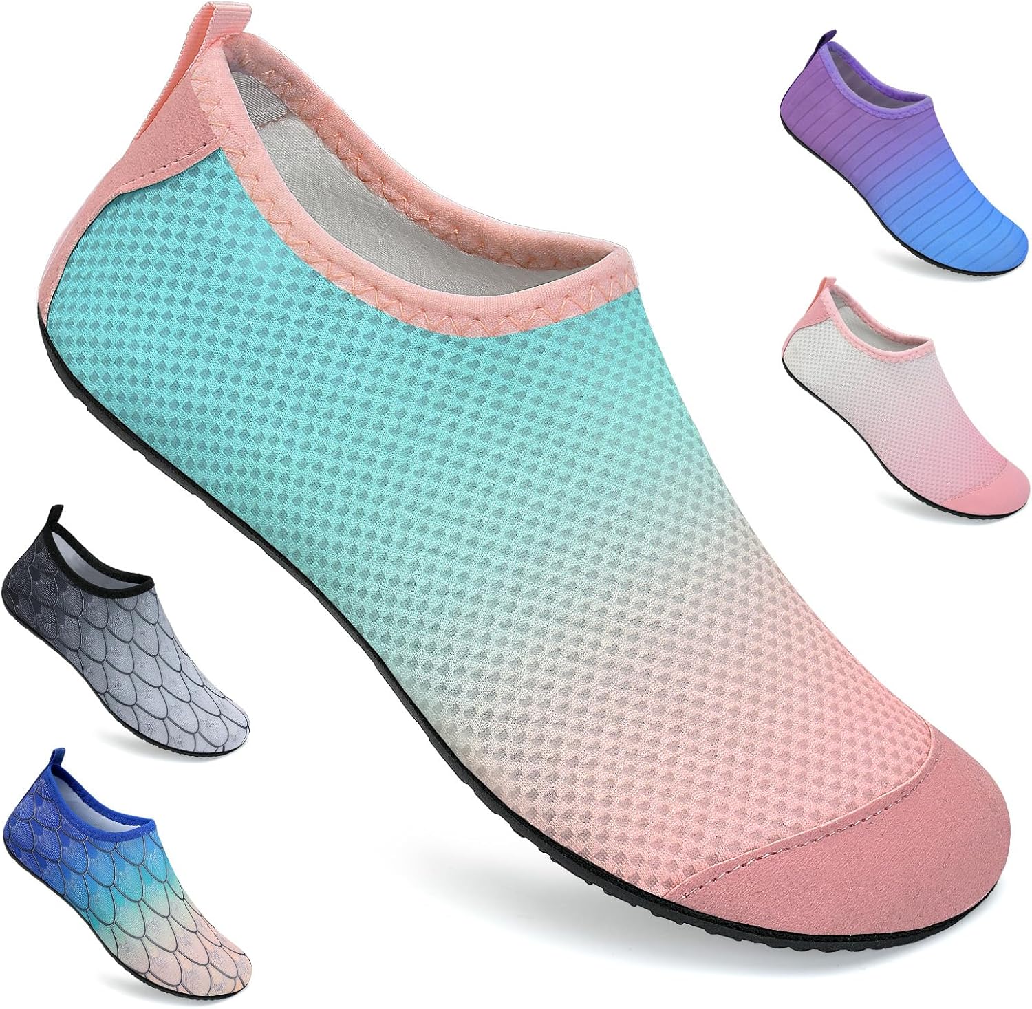 Beach Swim Aqua Socks, Special Barefoot Water Shoes, Innovative Swimming Aqua Sh...