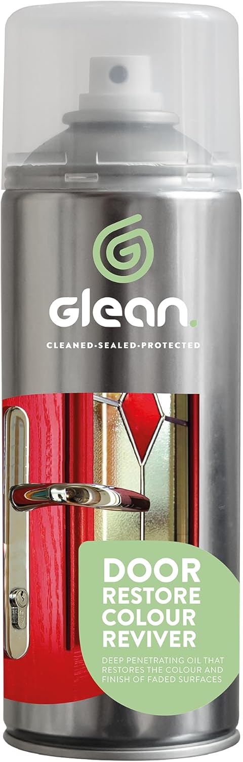 GLEAN Door Restore Colour Reviver Aerosol | 400ml | RESTORES Faded Surfaces | uP...