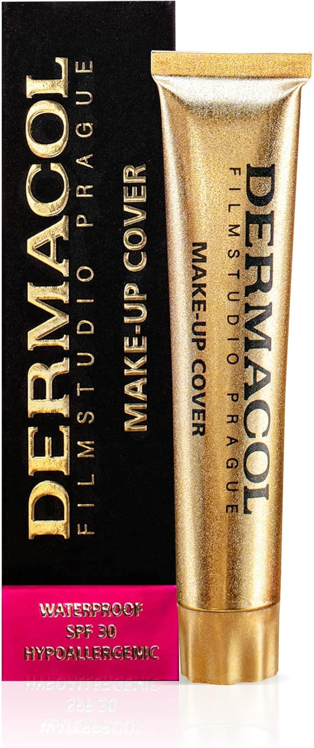Dermacol DC Full Coverage Foundation, Special Full Coverage Foundation for Flawl...