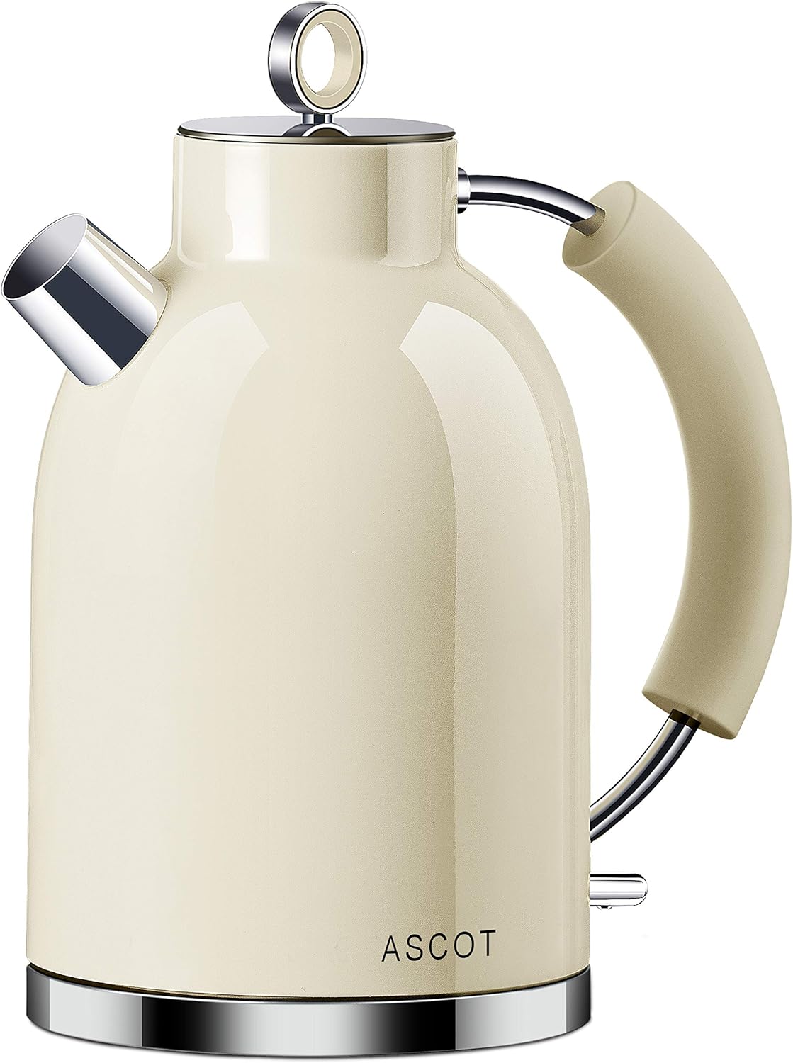 ASCOT Kettle Electric, Cordless-Fast-Boil, Stainless Steel Filter Kettles Tea He...