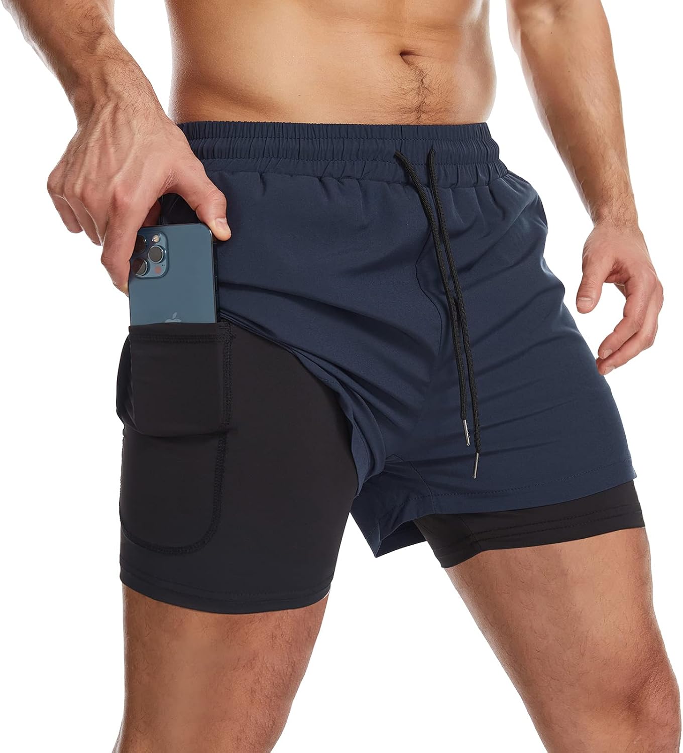 Danfiki Men Running Shorts, Special Men's Shorts for Workout, Unique Gym Trainin...