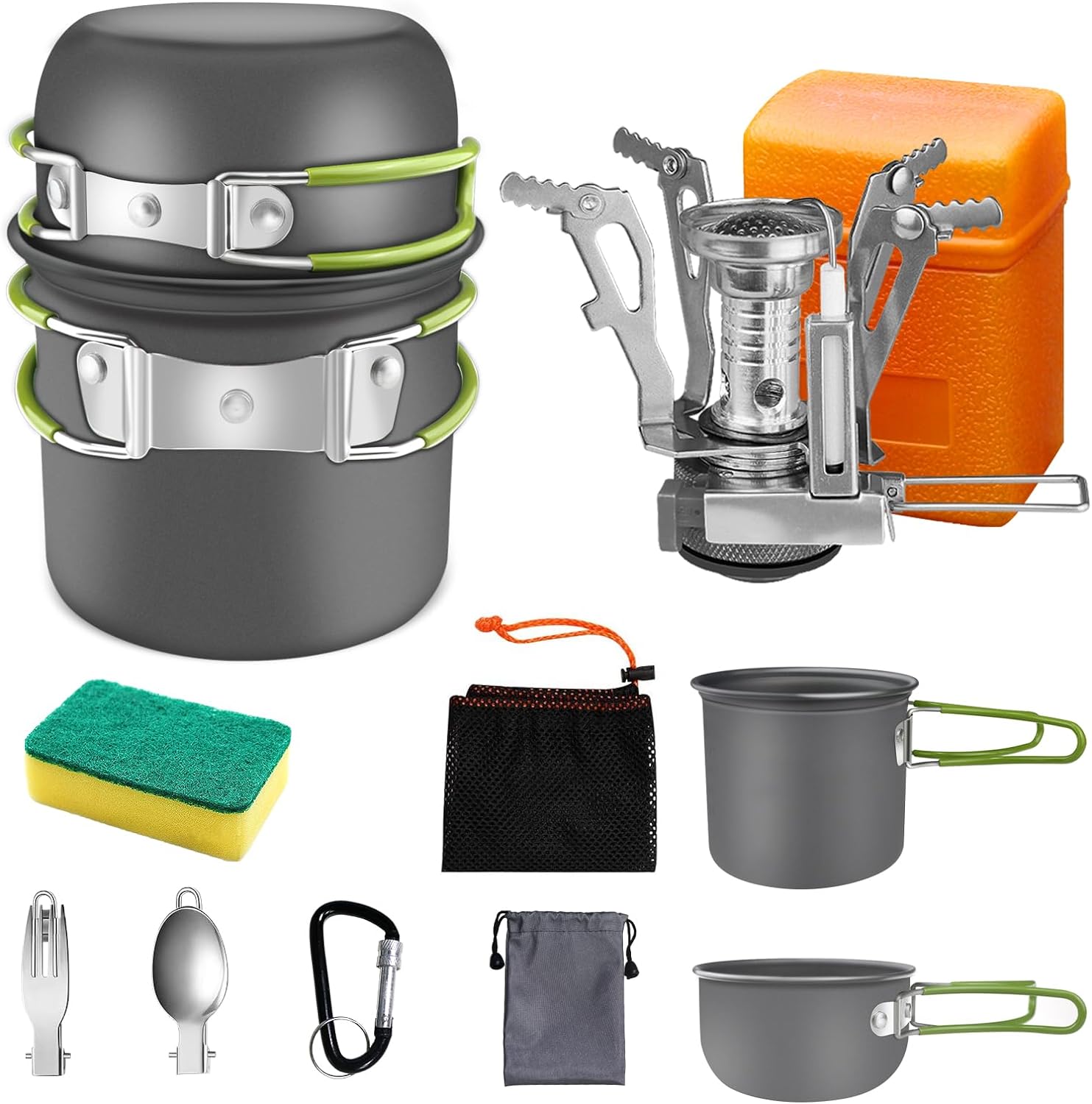 AUTOPkio Camping Cooking Set, Outdoor Camping Pans...