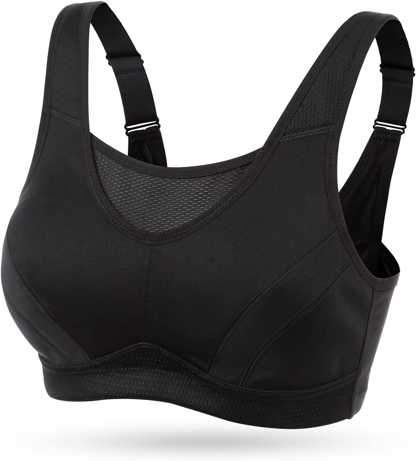 WingsLove Sports Bra for Women, Special High Impact Workout Bra with Full Covera...