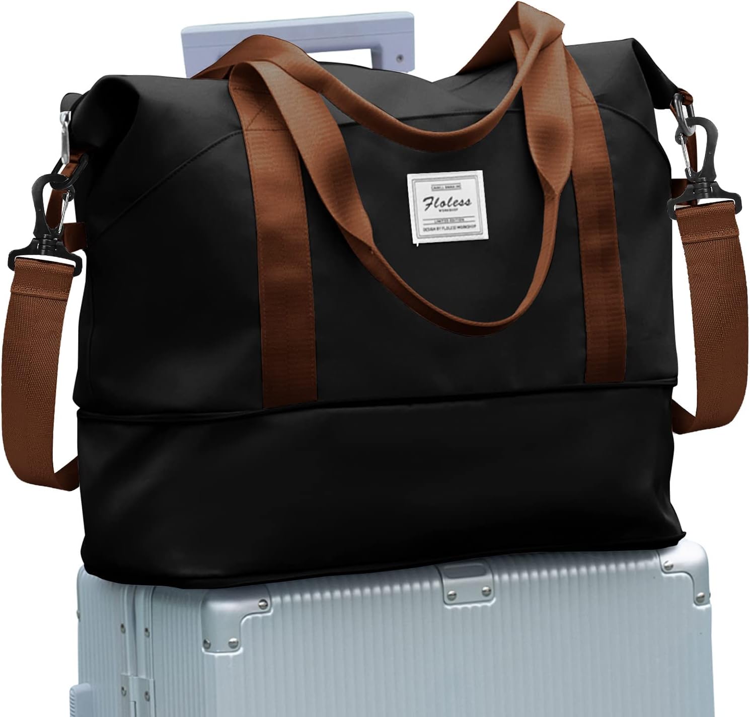 Overnight Bags for Women Ryanair Cabin Bags 40x20x25 Underseat Carry on Bag Hold...