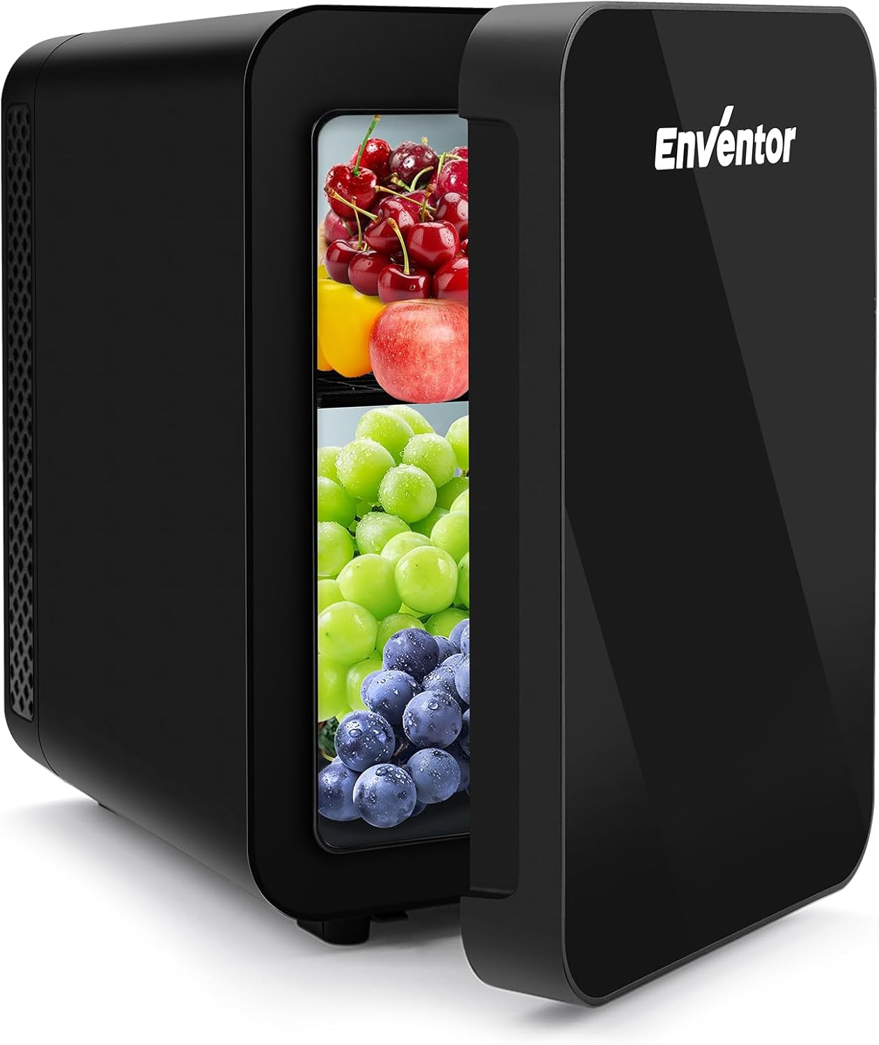 Enventor Mini Fridge 4 Litre / 6 Can, AC+12V DC Power Cooler and Warmer, Portabl...