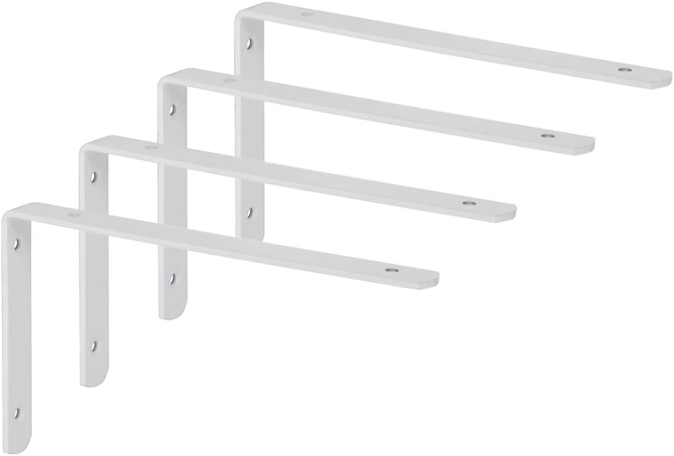 Sayayo Shelf Bracket Angle Bracket Shelf Support Corner Brace Wall Hanging 250mm...