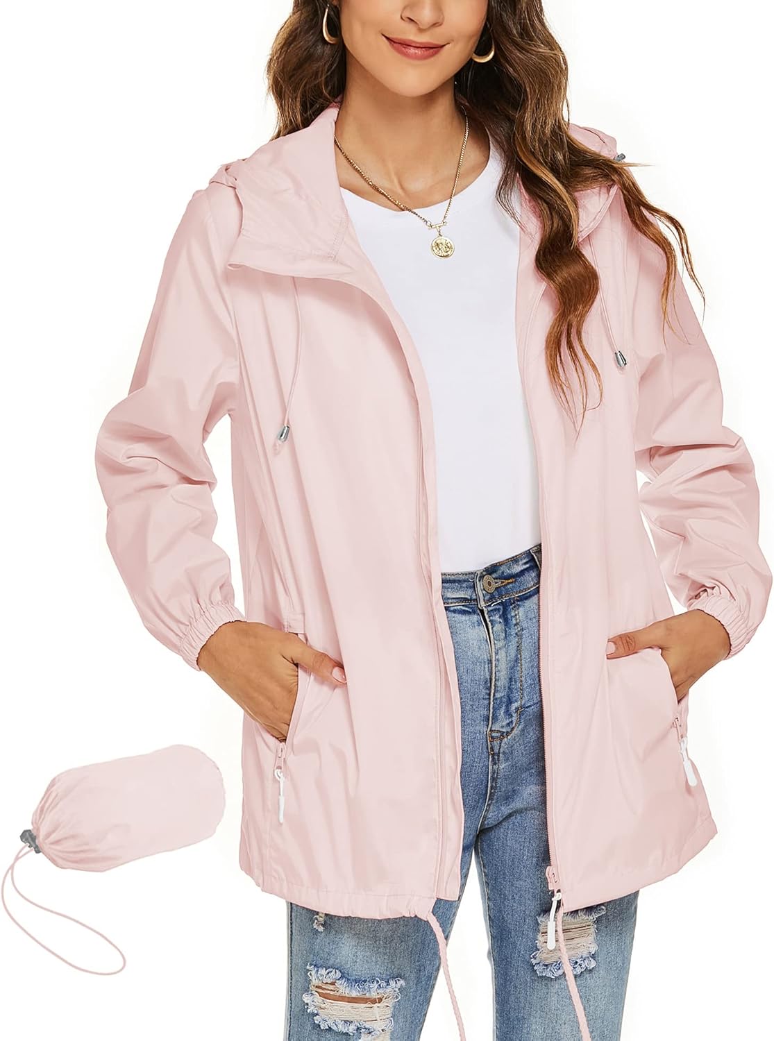 Rapbin Raincoat, Special Waterproof Lightweight Rain Jacket for Women, Innovativ...