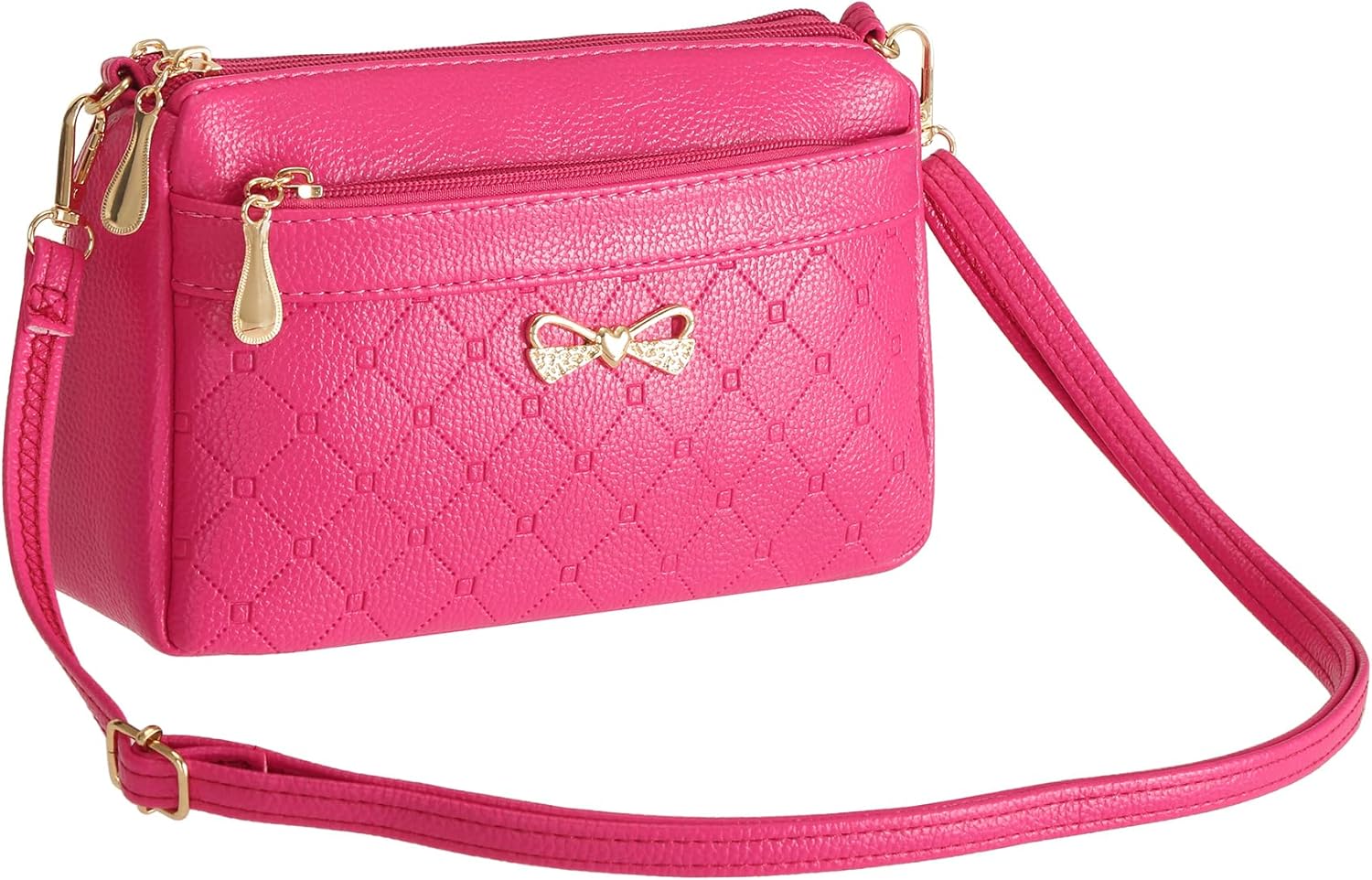 FULEI Women Handbags, Special Shoulder Bags, High-Quality Small Square Soft PU L...