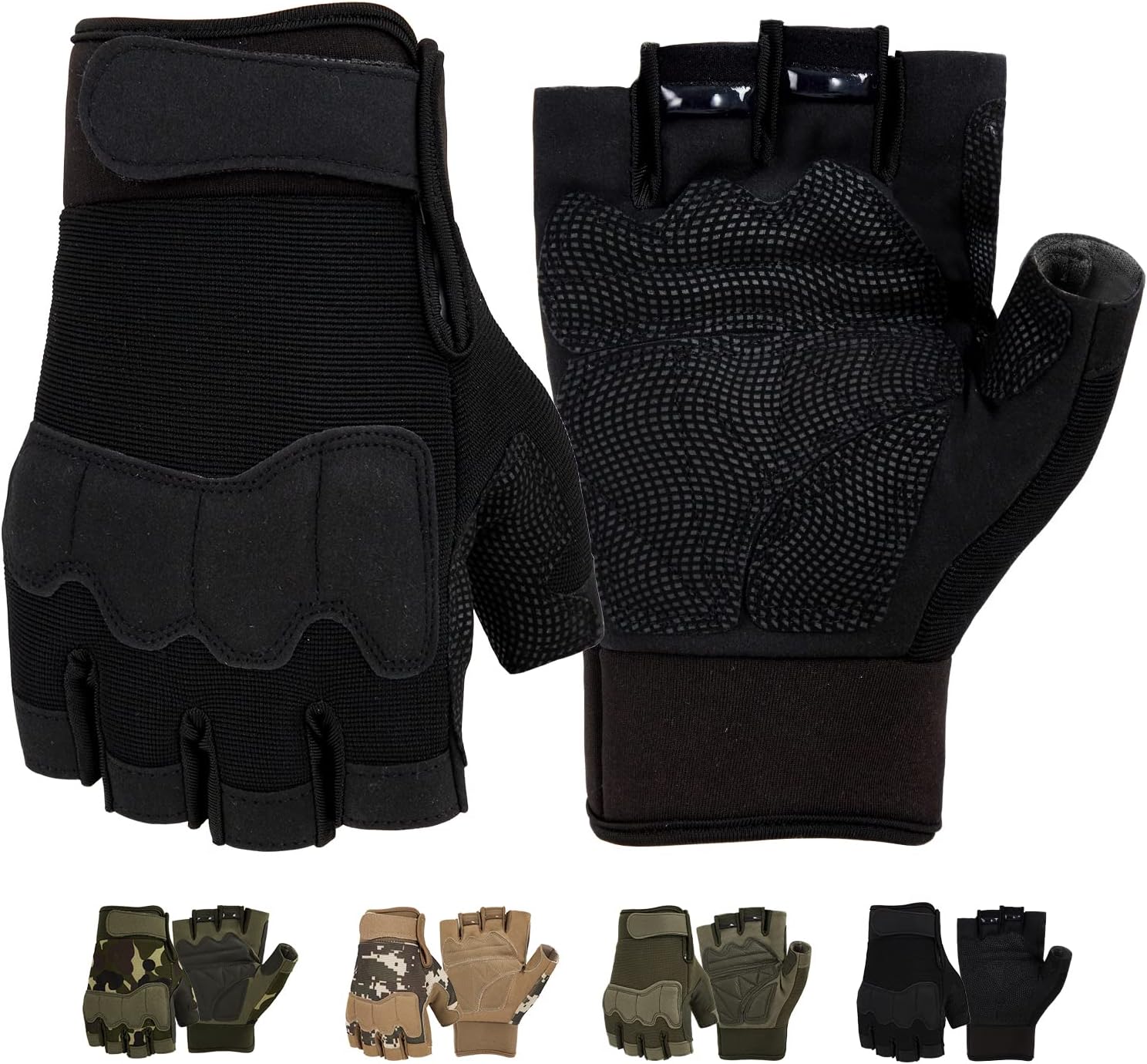 FIORETTO Mens Gloves, Special Breathable Gloves for Motorcycle, Affordable Finge...
