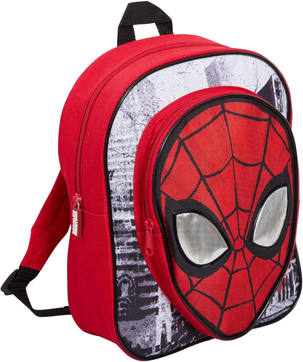 Marvel Boys Spiderman Backpack Kids Avengers School Travel Rucksack Lunch Bag Re...