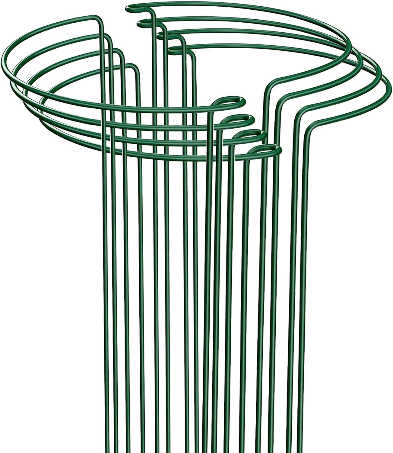 8 Pack 25×40cm Plant Support Stakes, Special Metal Garden Plant Stakes, Innovati...