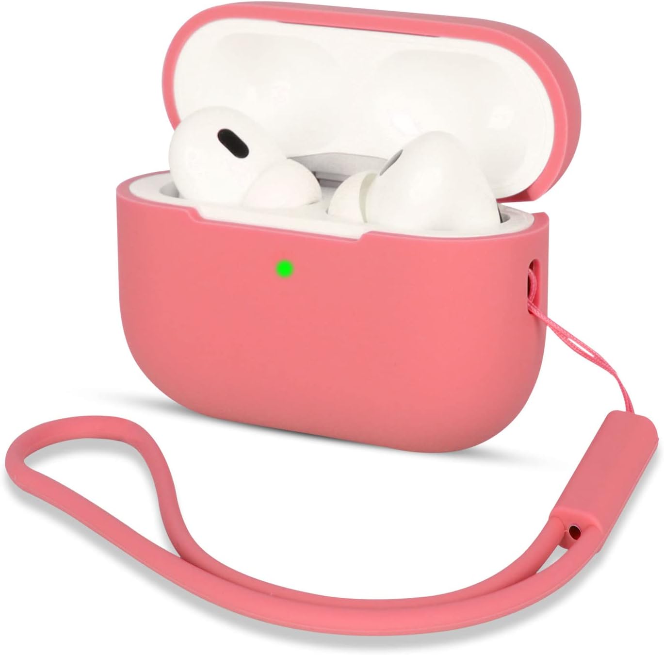 AOTUAO Compatible with AirPods Pro 2 Case Cover, Shock-Resistant Protective Sili...
