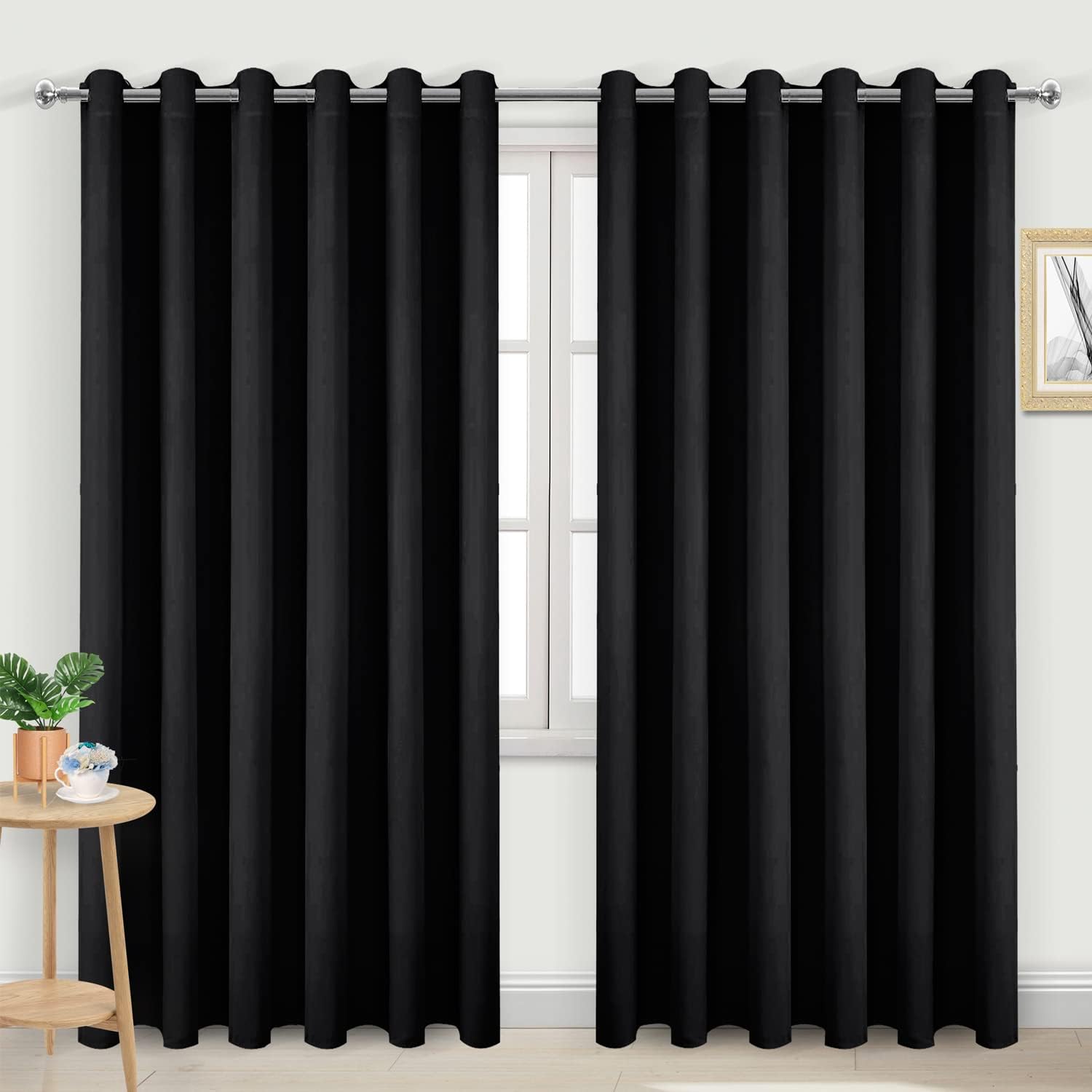 DWCN Blackout Curtains, Special Thermal Insulated Curtains, Innovative Light Blo...