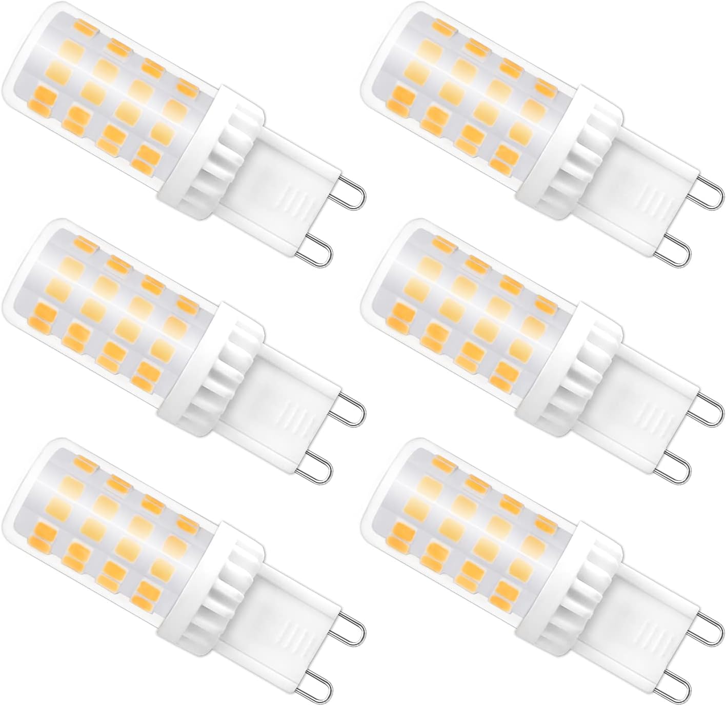 G9 LED Bulbs, Special 5W High-Quality Bulbs, Cool White 6000K, Innovative 450LM...