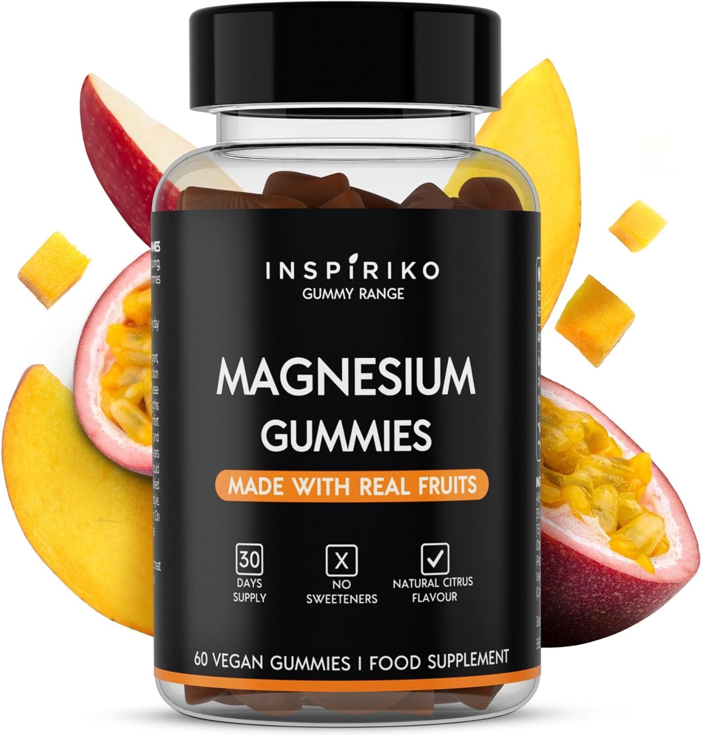 Real Fruit Magnesium Gummies, Special Gummies for Adults, Innovative Magnesium S...
