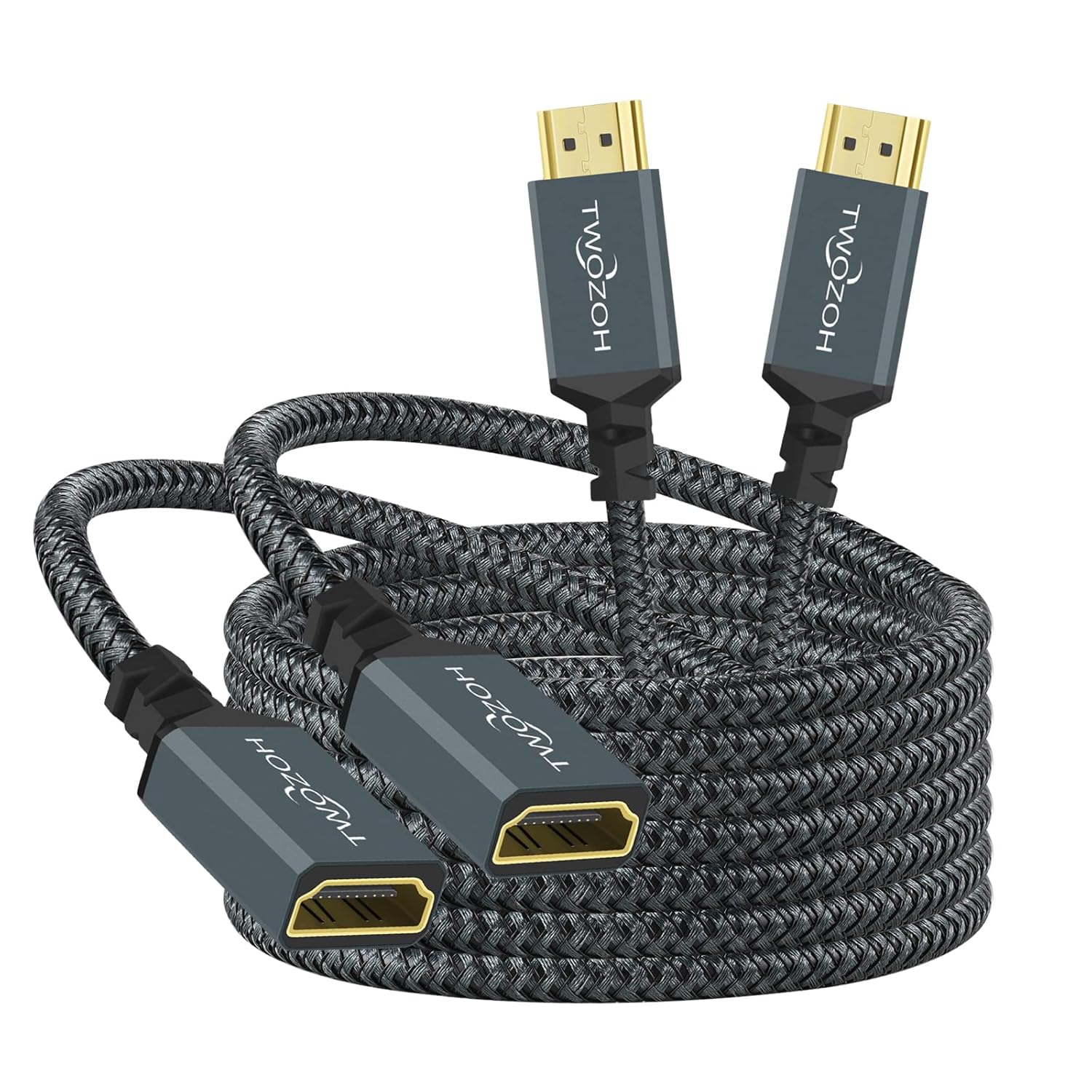Twozoh HDMI Extension Cable 5M, Special 4K HDMI Extender Male to Female Lead, In...