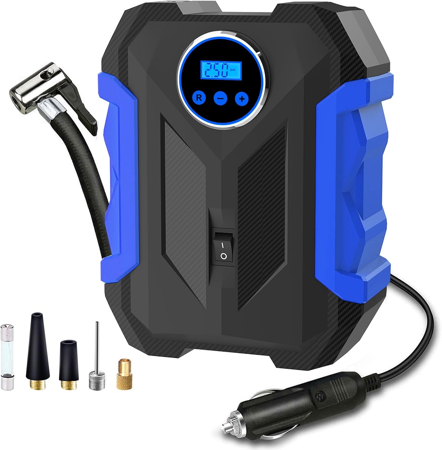 CaRSun Digital Tyre Inflator, Special Portable Air Compressor for Tyre Inflation...