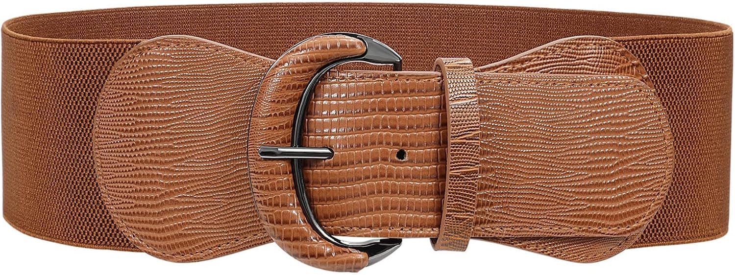 JASGOOD Women Belt, Special Stretchy Wide Waist Belt for Dress, Innovative Ladie...