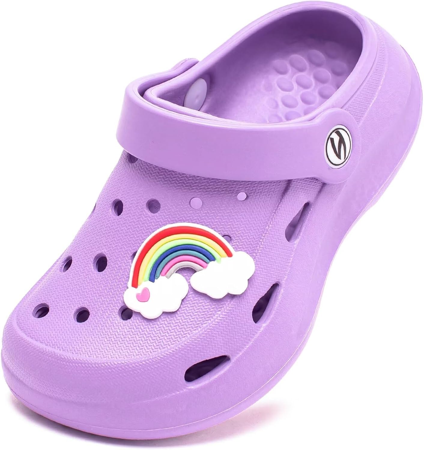 HOBIBEAR Kid's Unsiex Garden Shoes Cute Cartoon Sl...