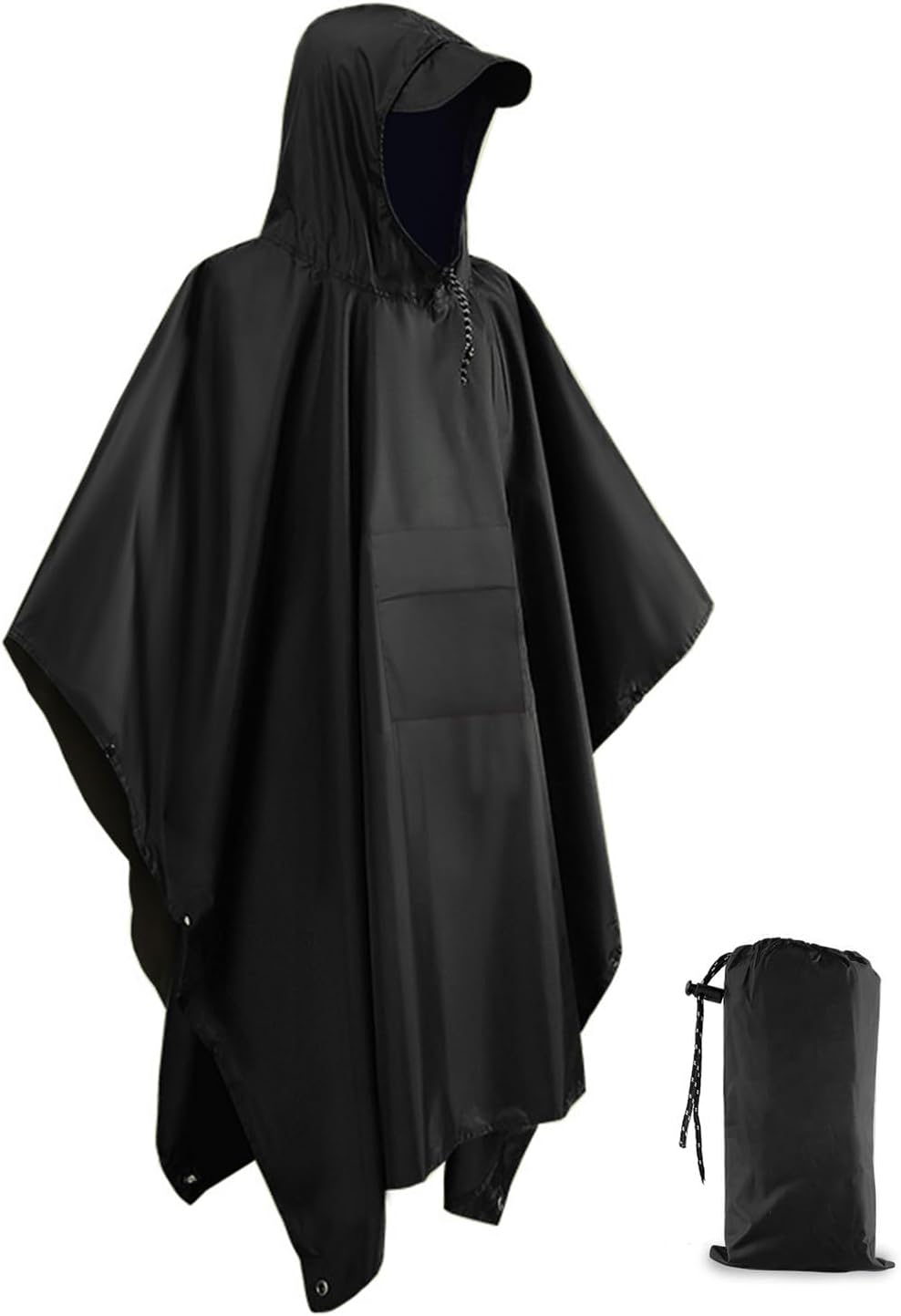 Snowalva Festival Poncho Waterproof Adult Reusable Poncho Waterproof Adult Light...