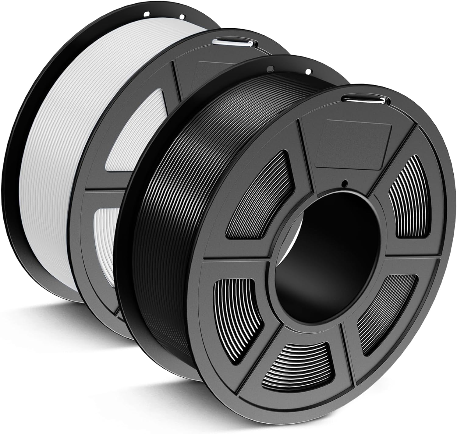 JAYO PLA+ Filament 1.75mm, PLA Plus 3D Printer Filament 2.2KG, Neatly Wound Fila...