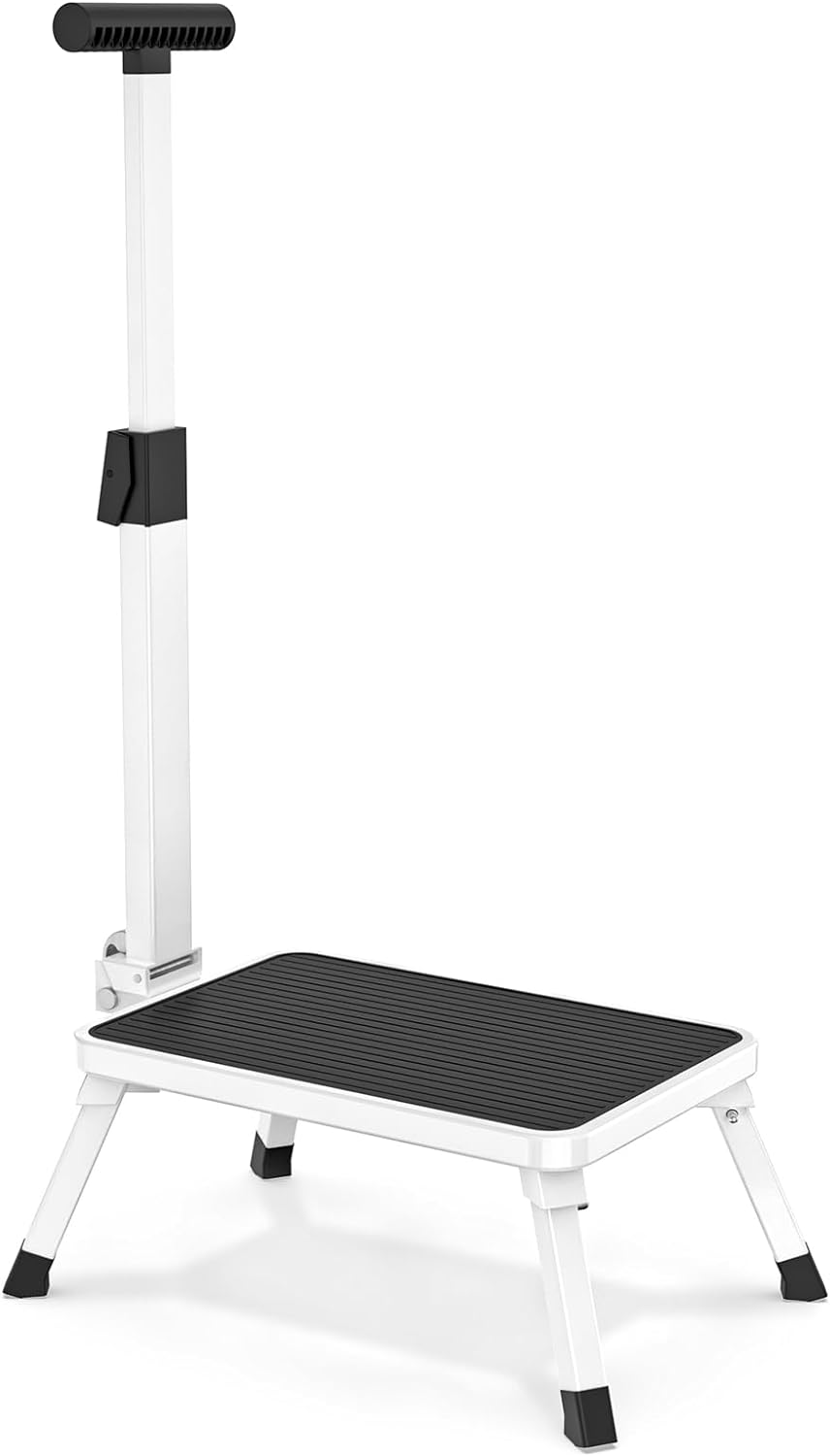 Johgee Safety Step Stool, Special Folding Step Stool with Non-slip Rubber Mat, I...