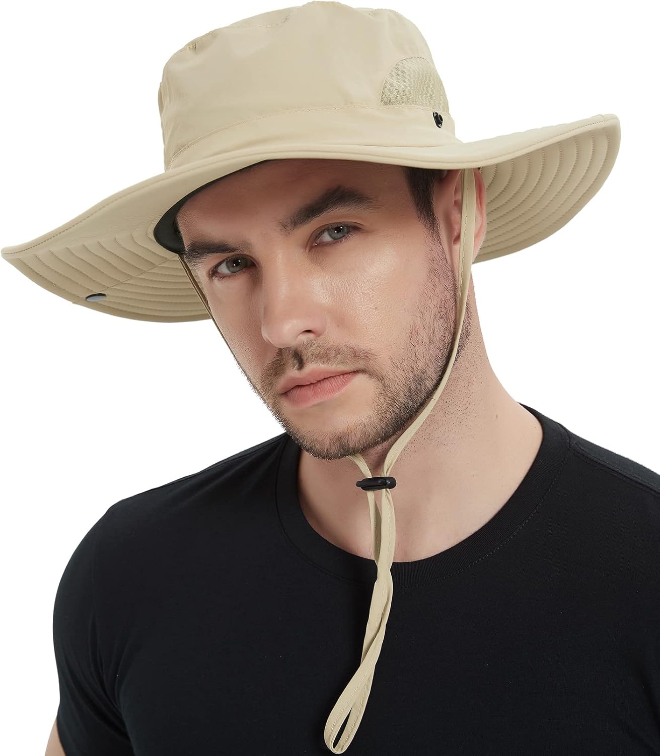 Wmcaps Sun Hats, Reliable Sun Hats for Men with Wide Brim, Special Summer Mesh U...