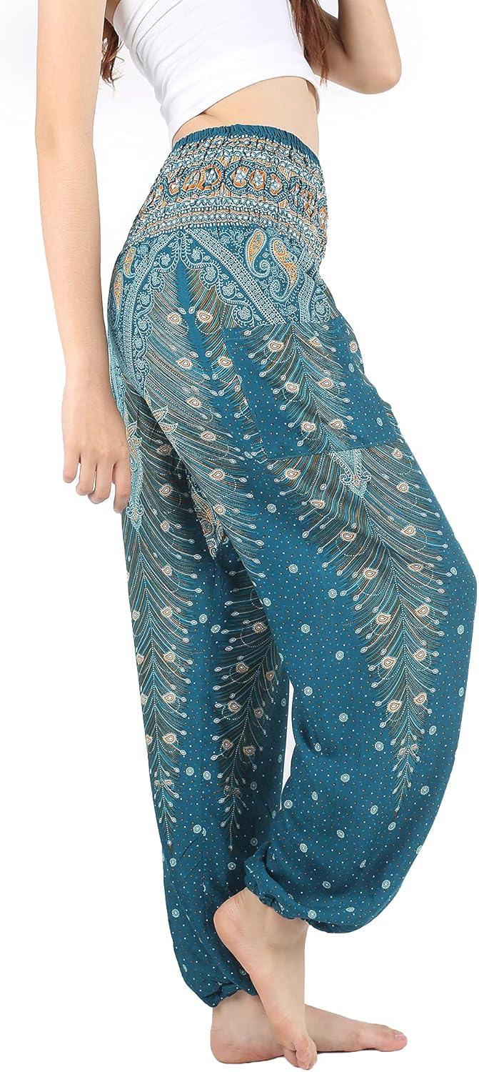 Boho Pants, Special Harem Pants Yoga Trousers for Women, High-Quality Bohemian B...