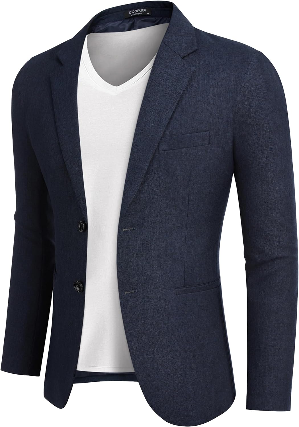 COOFANDY Men's Blazer, Special Casual Slim Fit Sport Coats, High-Quality Two But...