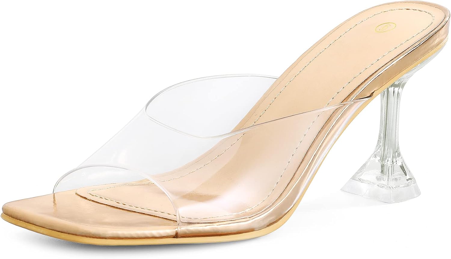 **Example Title**: "Best Mysoft Women's Clear Heeled Sandals, Special Square Toe...