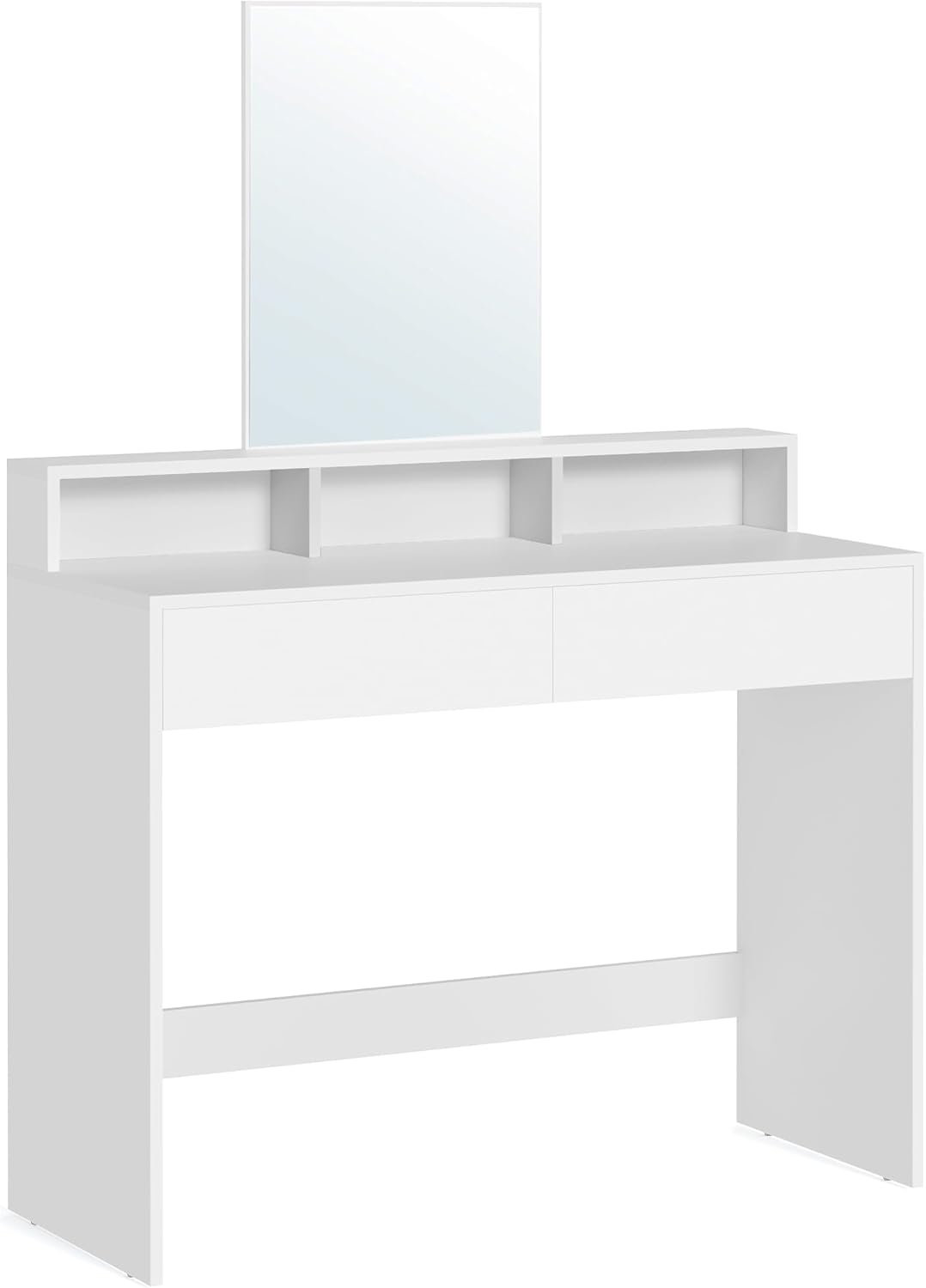 VASAGLE Dressing Table, Special Vanity Table with Large Mirror, Innovative Makeu...