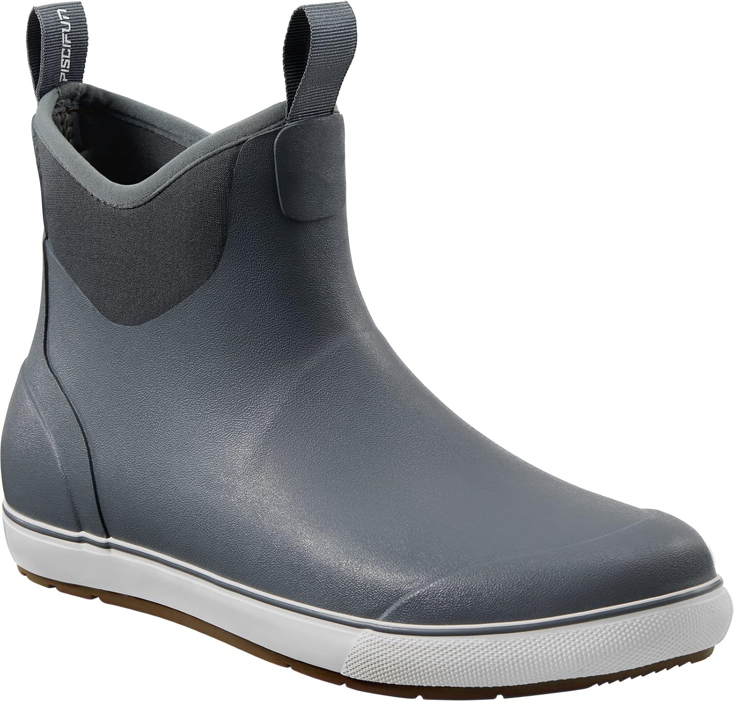 Piscifun Men’ s Deck Boots, Waterproof Fishing Rain Boots, Anti-Slip Rubber Boot...