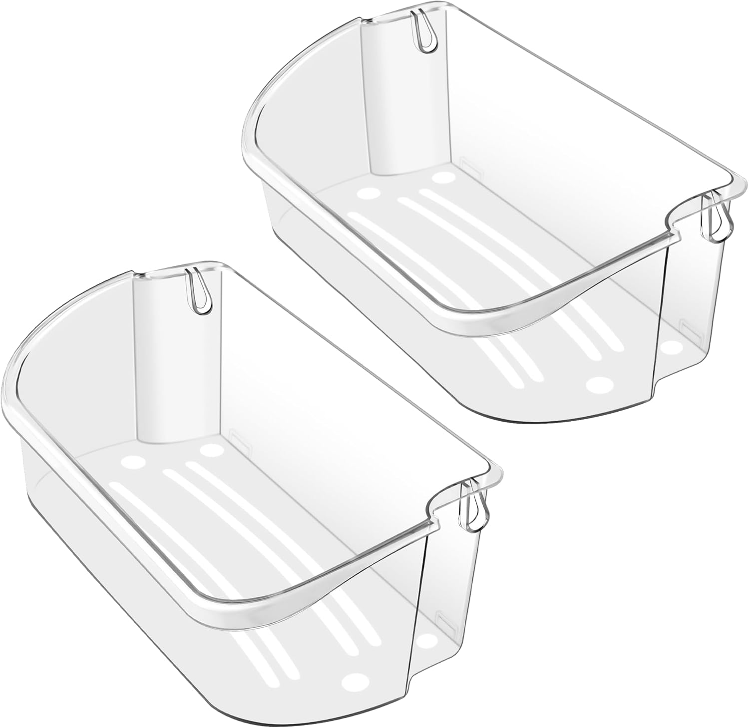 Upgraded Refrigerator Door Bin, High-Quality 2 PACK 240356402 Replacement for Fr...