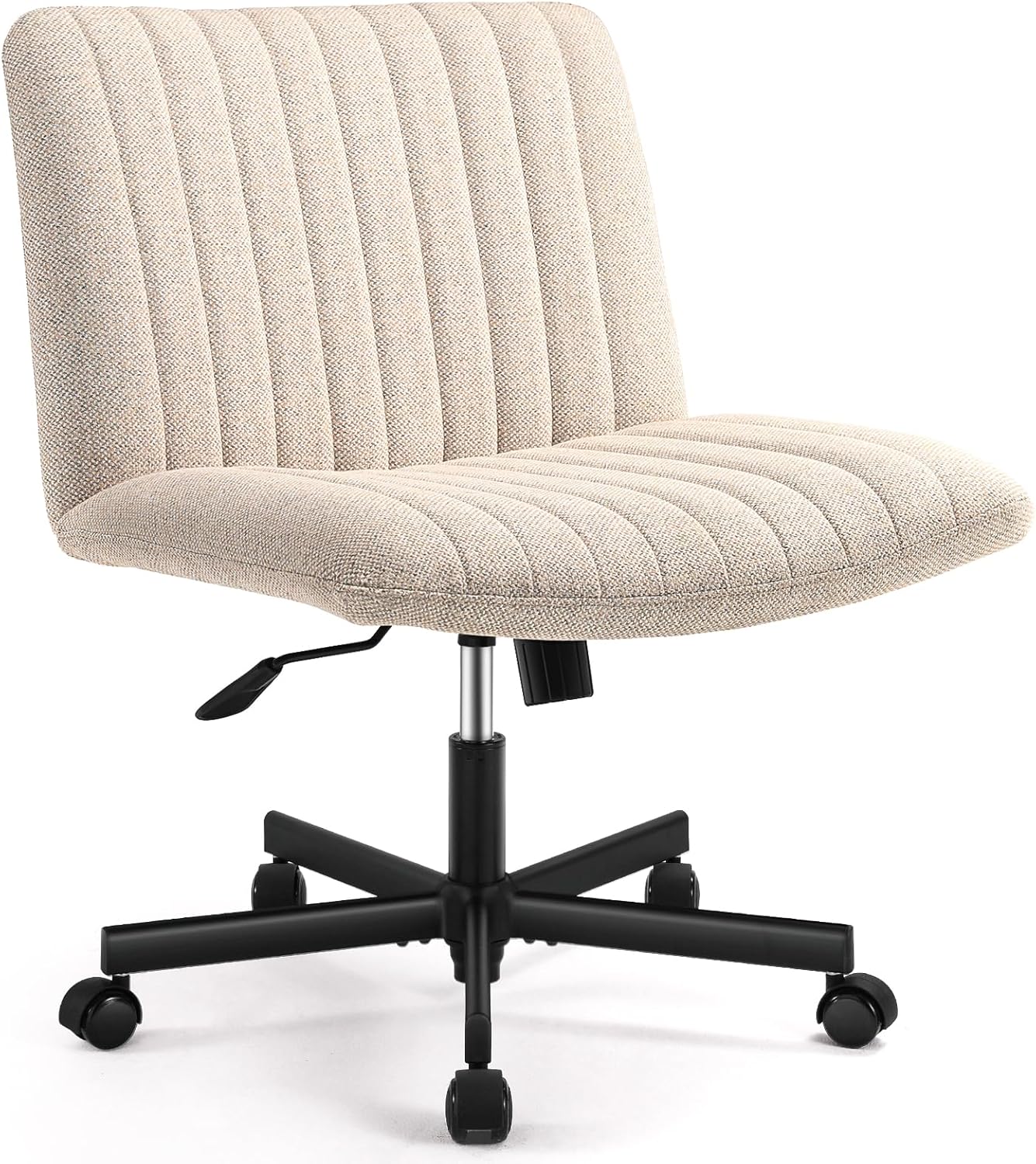 LEAGOO Home Office Desk Chairs Vanity Chair Modern Computer Desk Chair Fabric De...