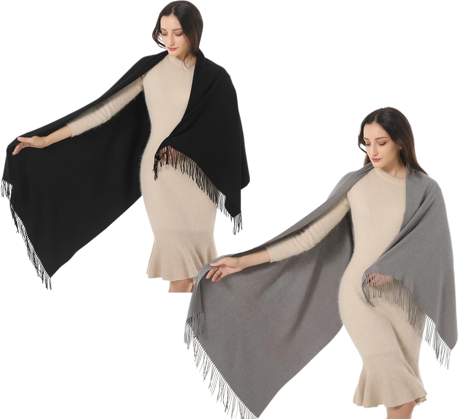 Women's Scarf Pashmina, Special Shawls and Wraps, Innovative Scarves for Evening...