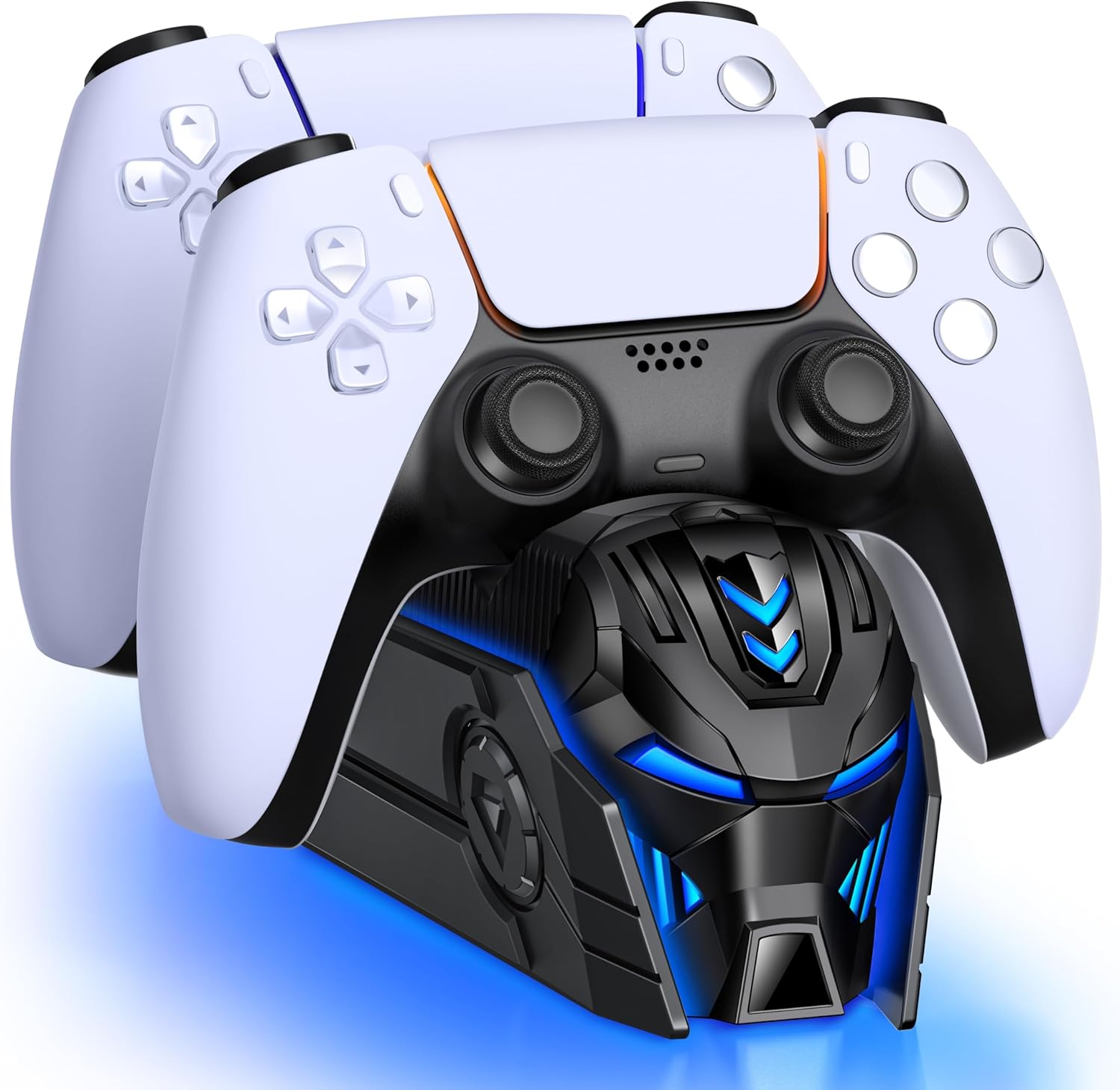 HELLCOOL PS5 Controller Charger, PS5 Charging Station Accessories for Playstatio...