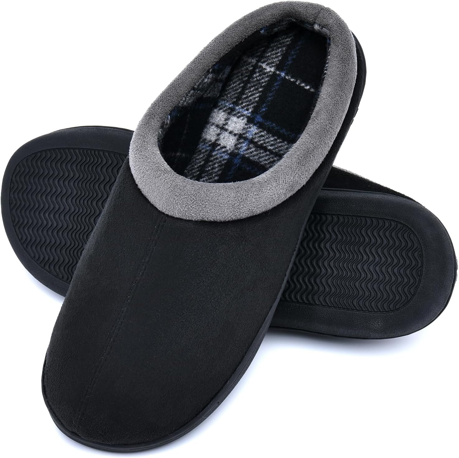 **Special LORDFON Memory Foam Mens Slippers, Innovative Comfy House Slippers for...