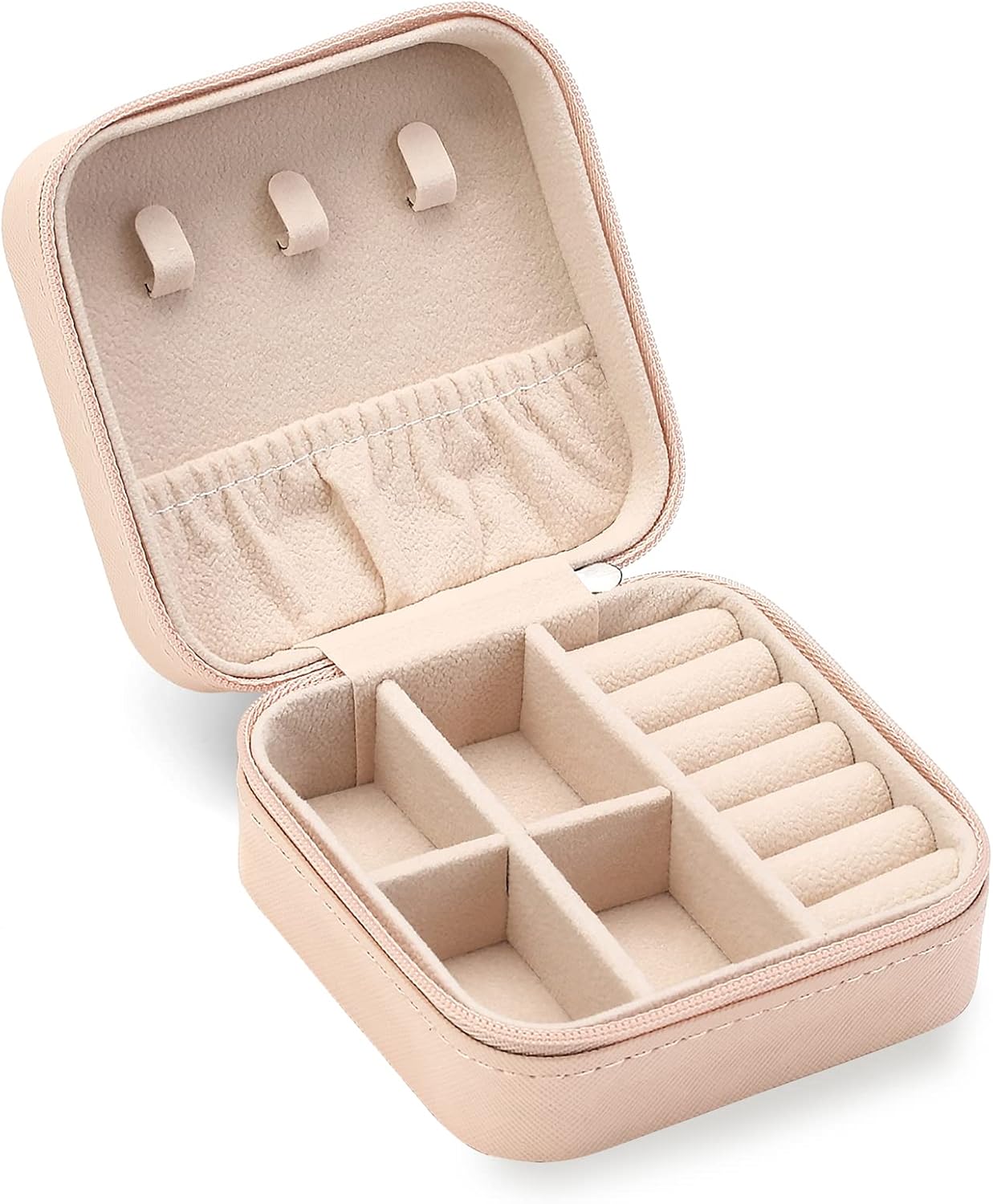 Mini Portable Jewelry Organizer, Special Travel Jewelry Case, Innovative Small J...