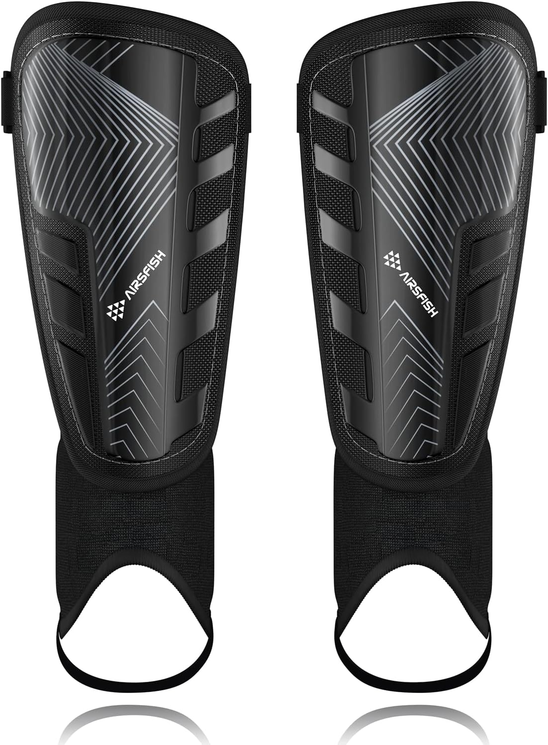 Shin Pads Boys Certified Airsfish Kids Shin Pads with Ankle Protection,High Stre...