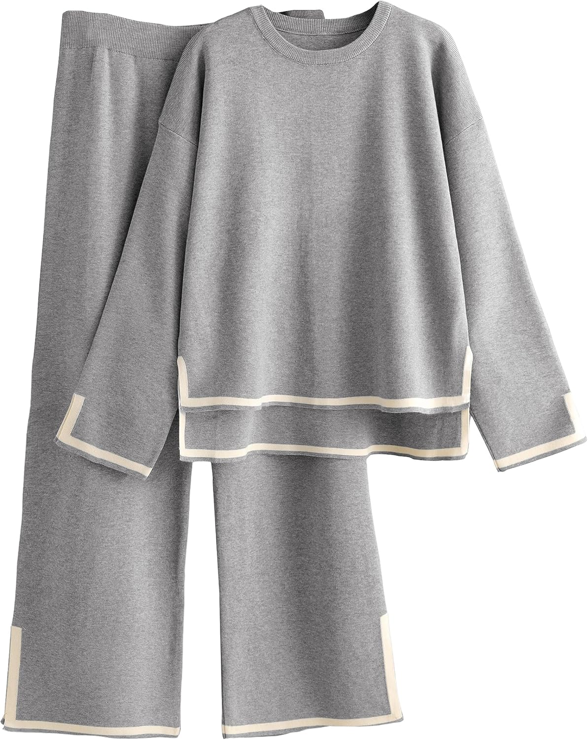 Tanming Women's 2 Piece Outfits, Special Long Sleeve Knit Sweater Top, High-Qual...