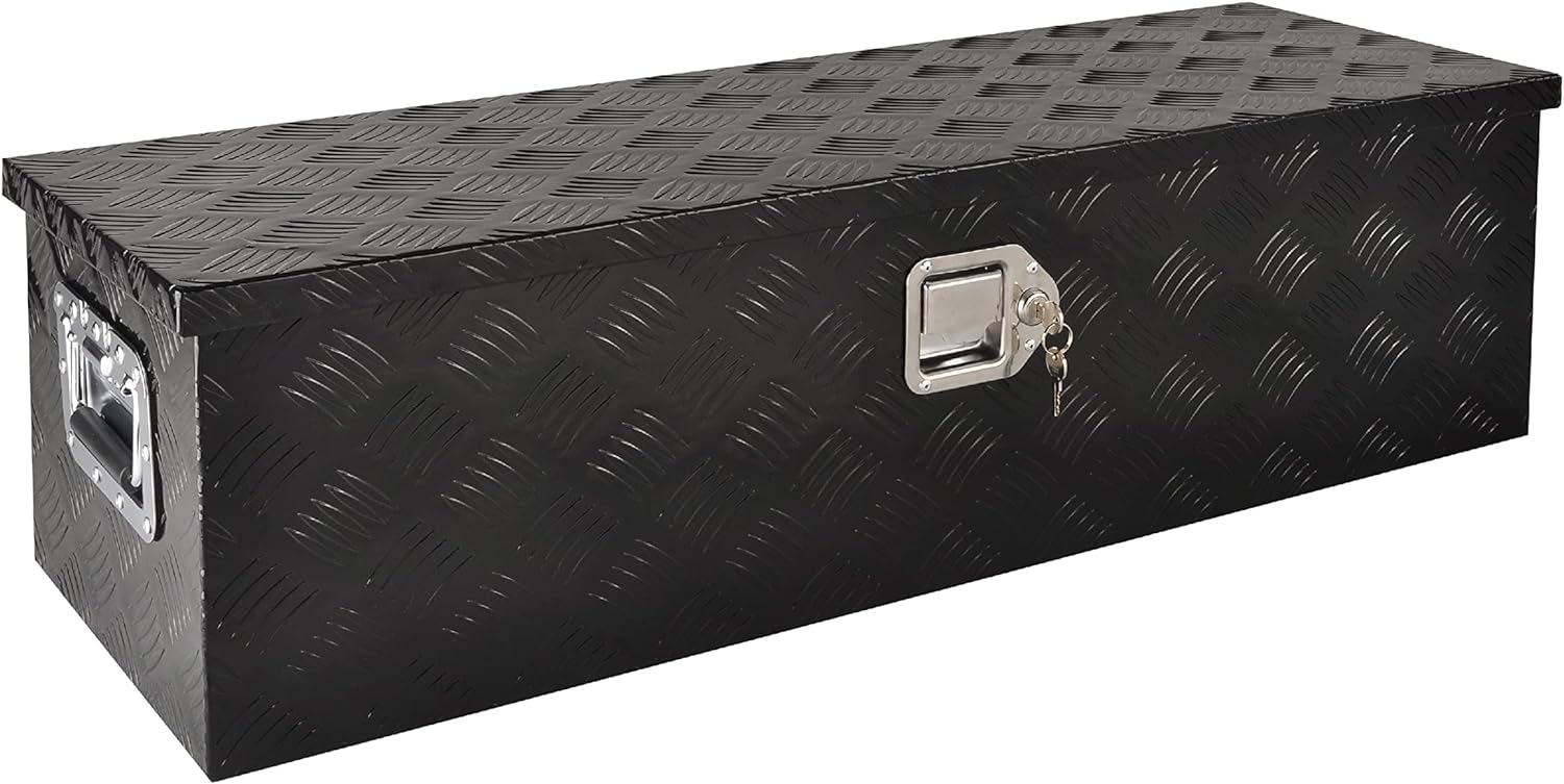 39 Inch Aluminum Heavy Duty Truck Bed Tool Box Truck Car Outdoor Trailer Pickup...