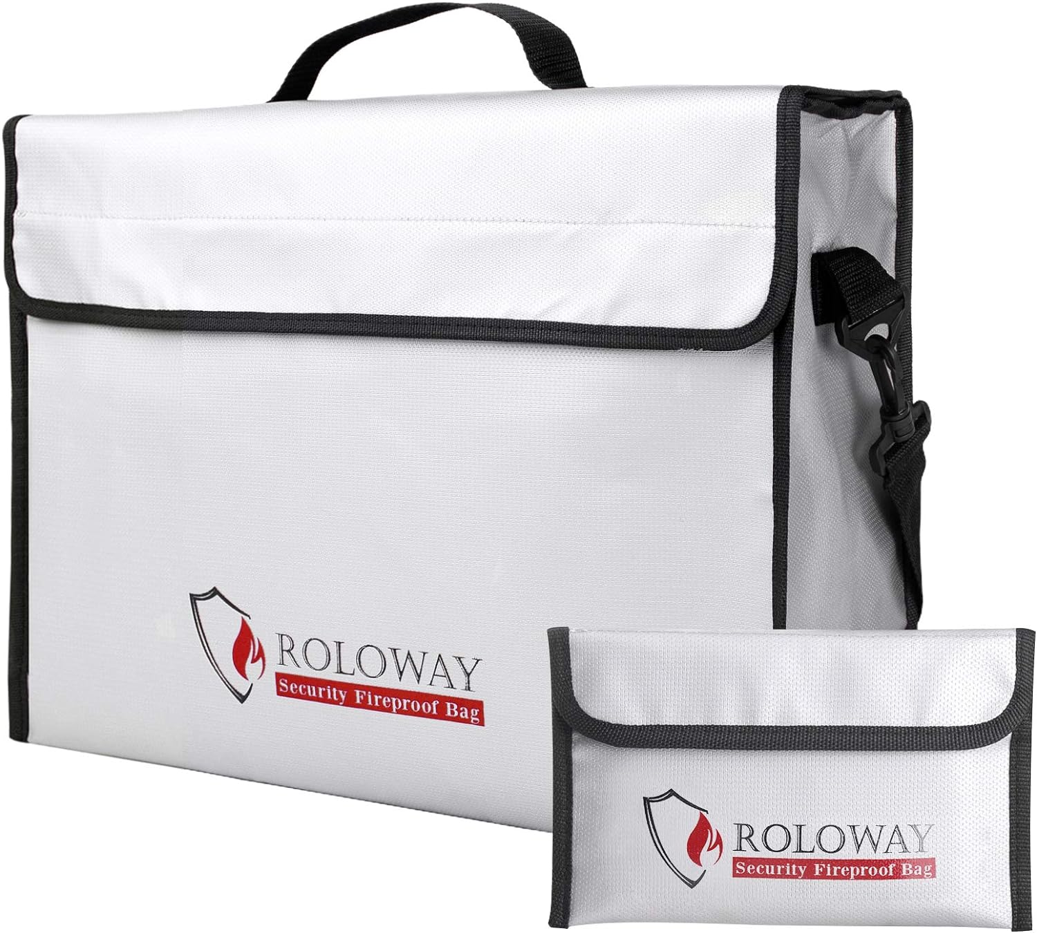 ROLOWAY Fireproof Document Bag, Special Document Holder for Fireproof Safety, In...