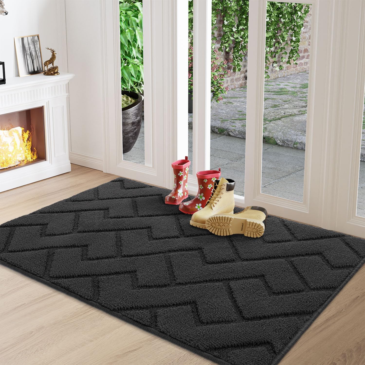 High-Quality Biscpro Door Mat, Special Indoor DoorMat Washable, Innovative Doorm...